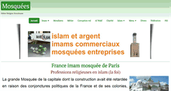 Desktop Screenshot of imam-mosquee.com